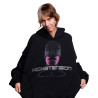 "HI-HEAD" HOODIE DEEP BLACK