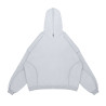 "BLANK" HOODIE COLD GRAY