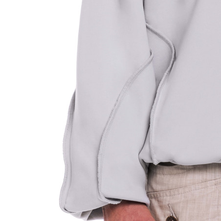 "CRYSTAL" HOODIE COLD GRAY