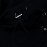 "CRYSTAL" HOODIE DEEP BLACK
