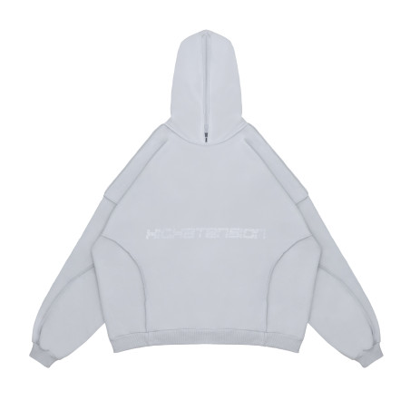 "CRYSTAL" HOODIE COLD GRAY